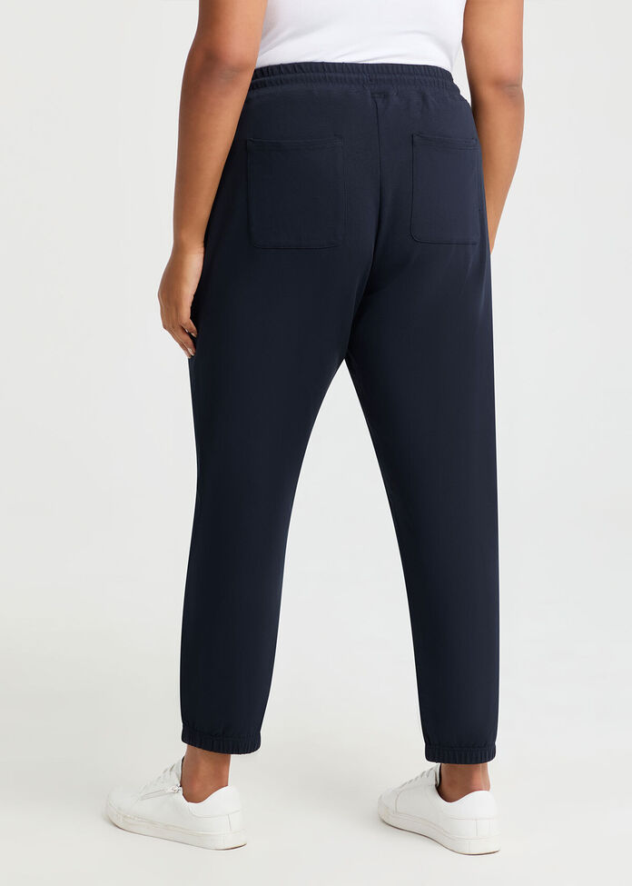 Cotton Logo Relaxed Trackpant, , hi-res
