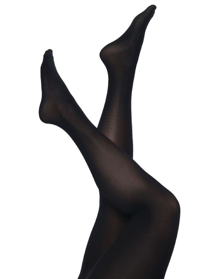 80D Opaque Black Tights, , hi-res