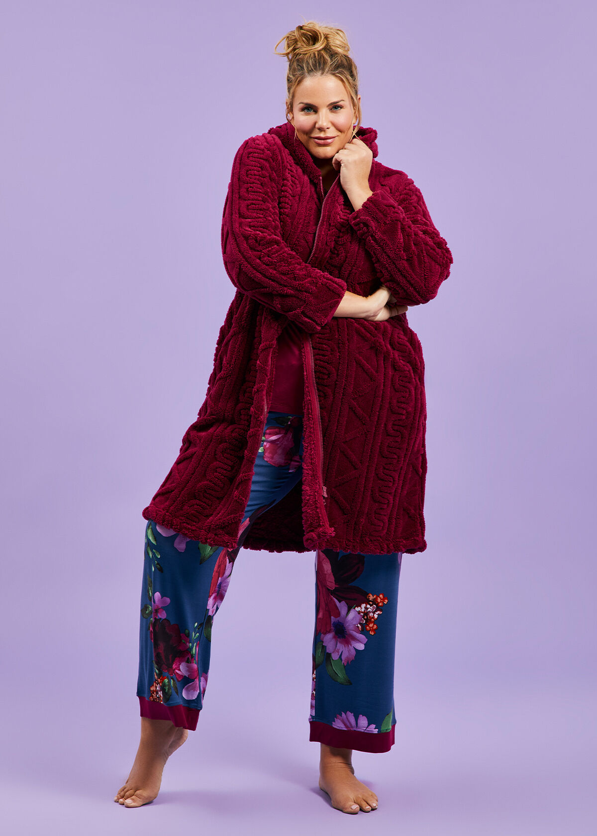cotton chenille dressing gown australia Chenille Robe