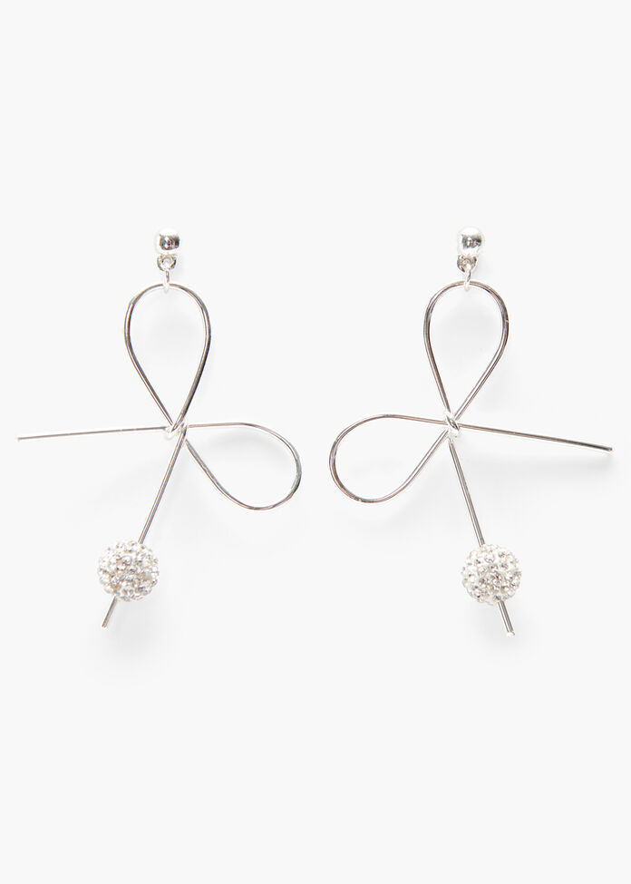 Little Bow Earrings, , hi-res