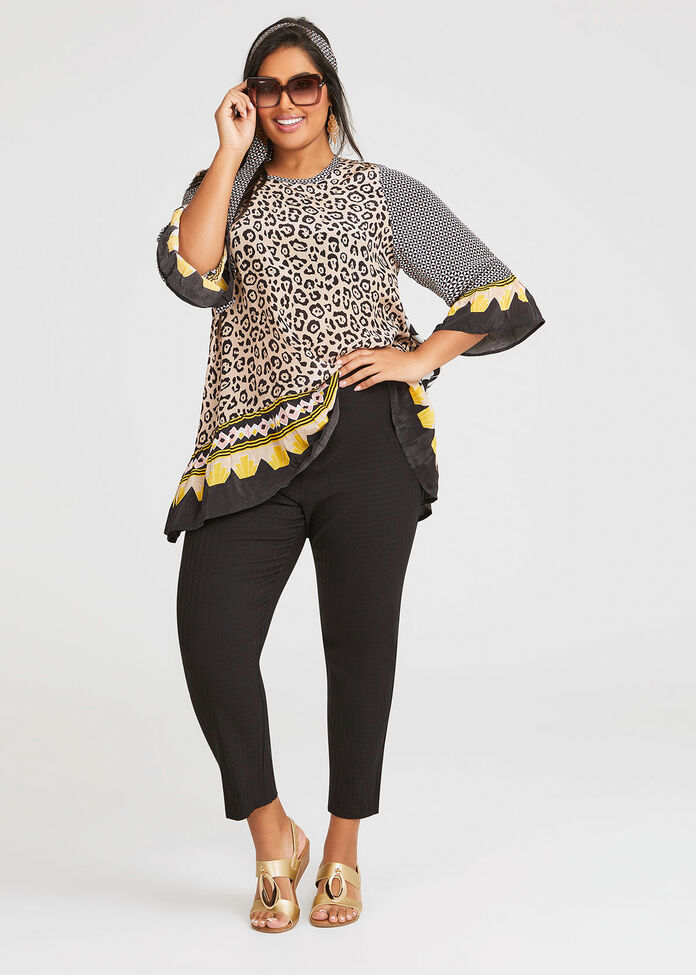 Shop Plus Size Natural Into The Wild Tunic in Multi | Taking Shape AU