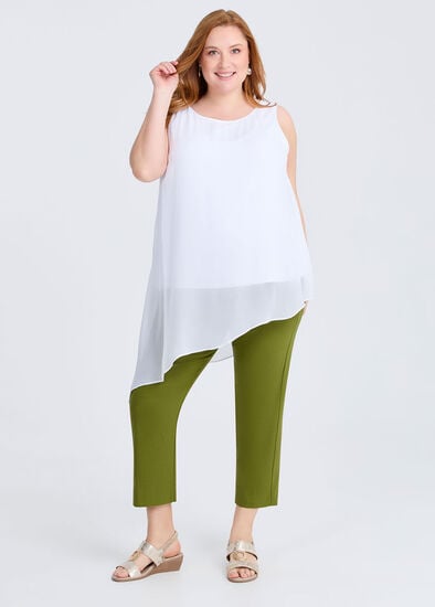 Plus Size Bliss Stretch Taper Crop Pant
