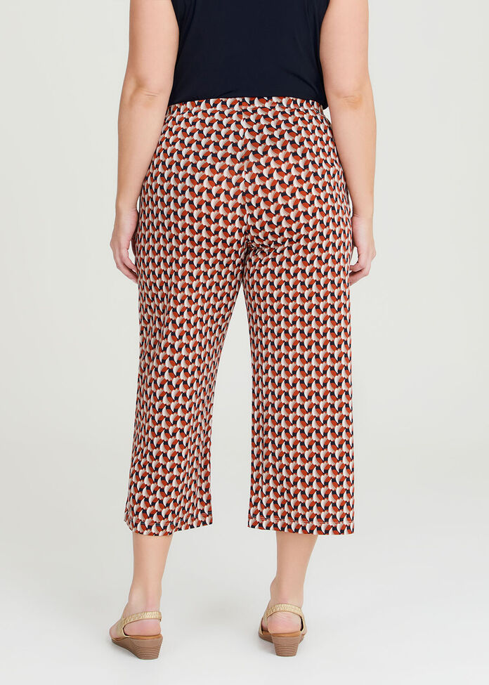 Shop Plus Size Printed Culotte Pant in Multi | Taking Shape AU