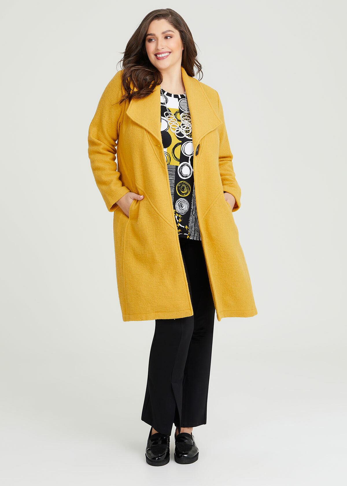 Plus Size Yellow Trench Coat 2024 www.lightgames.pro