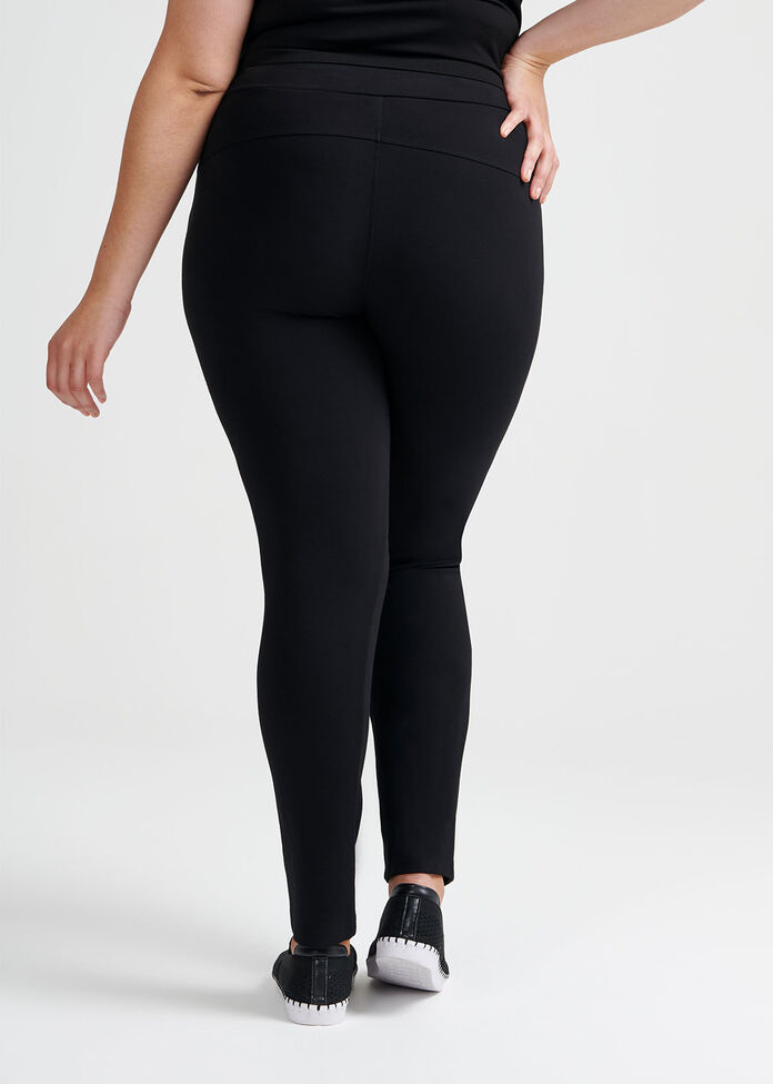 Shop Plus Size Ponti Curate Pant in Black | Taking Shape AU