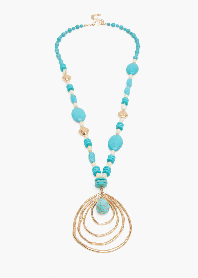 Summer Gong Necklace, , hi-res