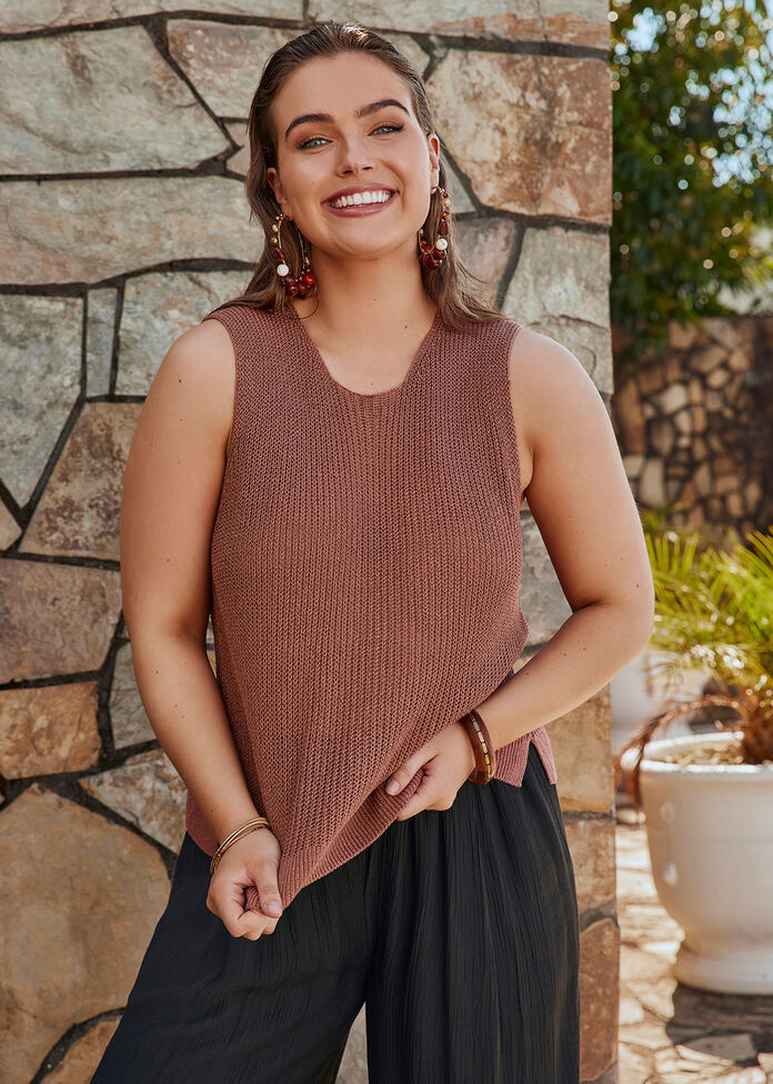 Button Back Detail Tank, , hi-res