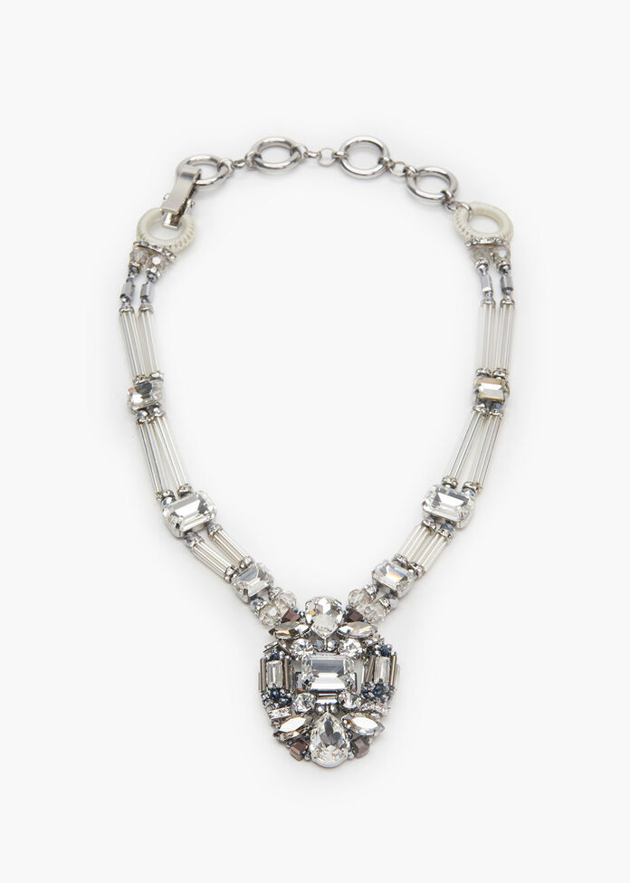 Crystal Pendant Necklace, , hi-res