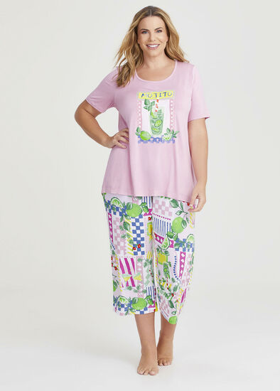 Plus Size Bamboo Caliente Pyjama Pant