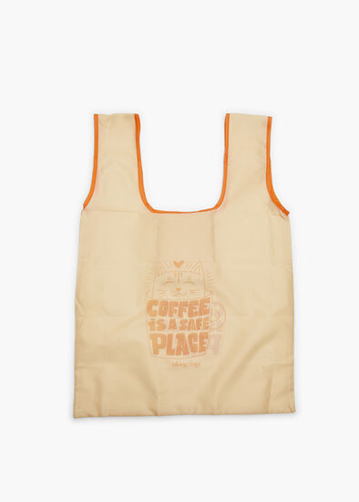 Coffee Cat Shopper Bag