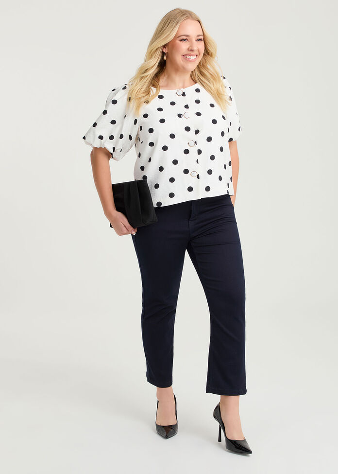 The Petite Luxe Looker Jean, , hi-res
