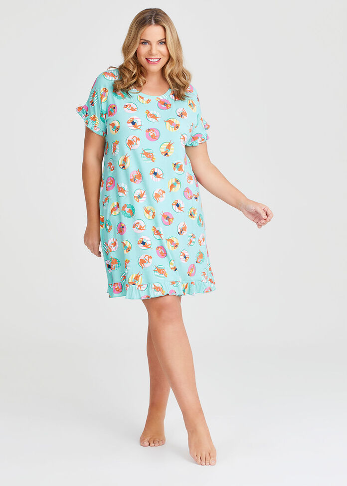 Bamboo Summerland Nightie, , hi-res