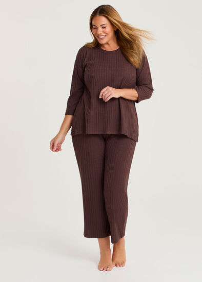 Plus Size Cosy Rib Lounge Pant
