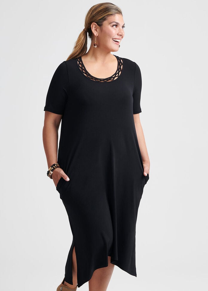 Shop Plus Size Elemental Dress in Black | Sizes 12-30 | Taking Shape AU