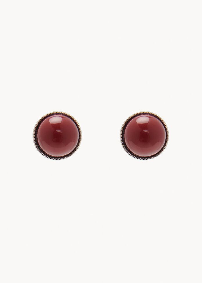 Mantra Stud Earrings, , hi-res