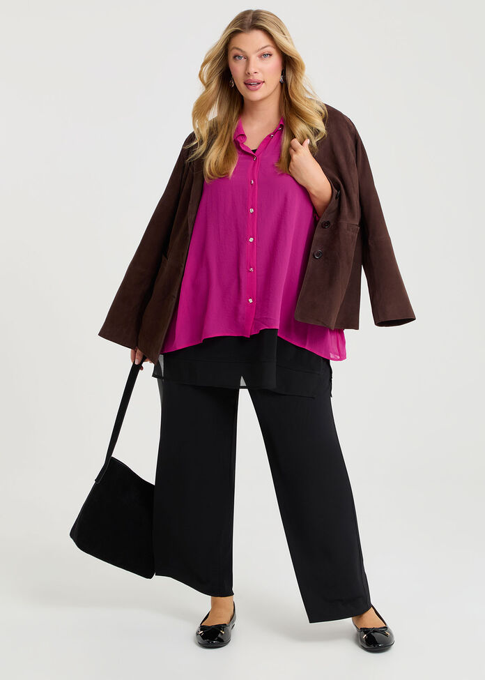 Chiffon Horizon Shirt, , hi-res