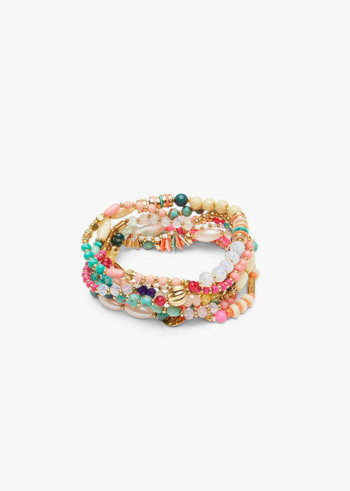 Beaded Bracelet Set, , hi-res