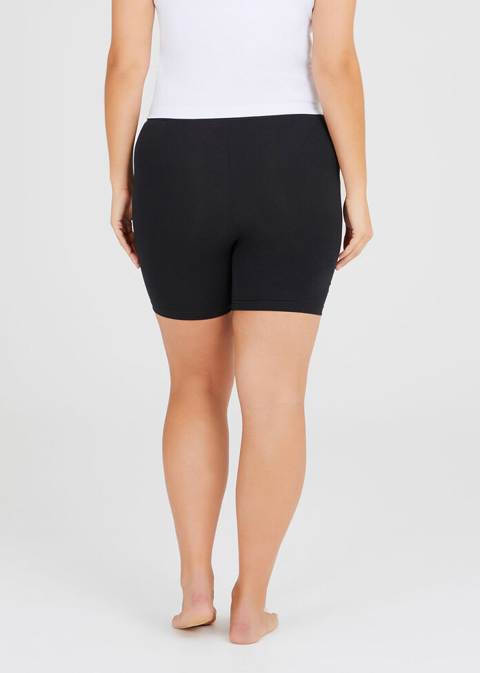Shop Breezy Anti Chafe Crop Short in Black in sizes 12 to 24 | Taking Shape