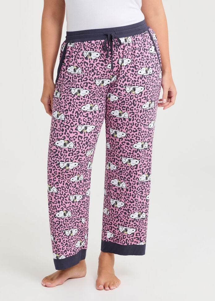 Shop Plus Size Peanuts Sleepy Animal Pj Pant, Multi | Taking Shape NZ