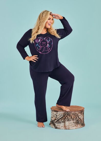 Plus Size Cosy Knit Lounge Pant