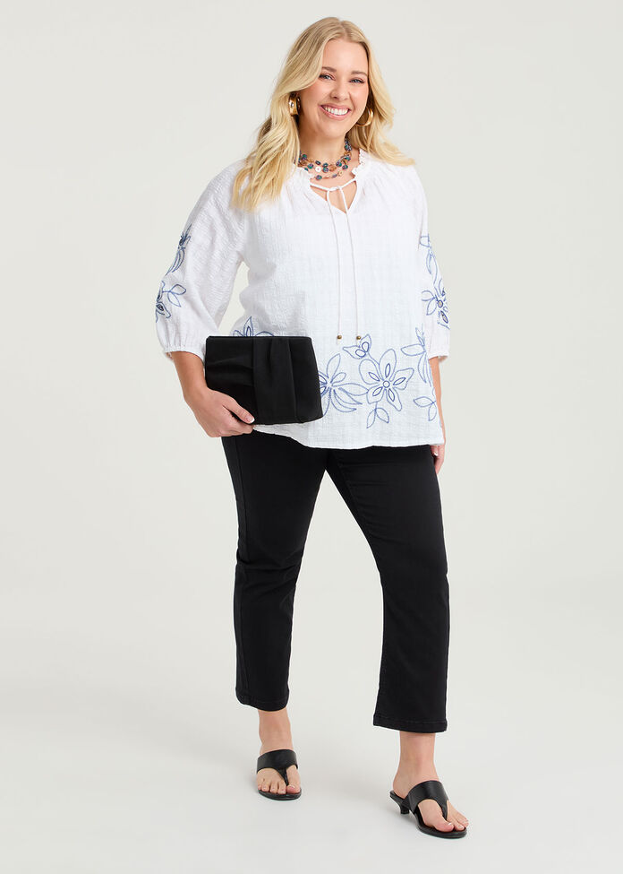 The Petite Luxe Looker Jean, , hi-res