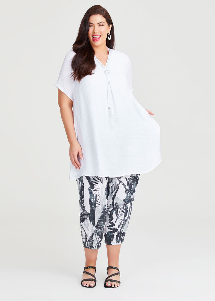 Crinkle Crush Swing Tunic, , hi-res