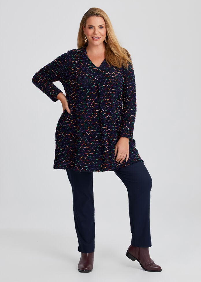 Popcorn Longline Tunic, , hi-res