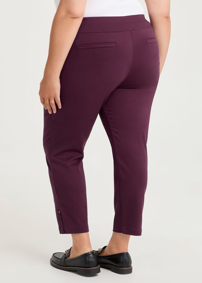 Petite Medina Slim Leg Natural Pant, , hi-res