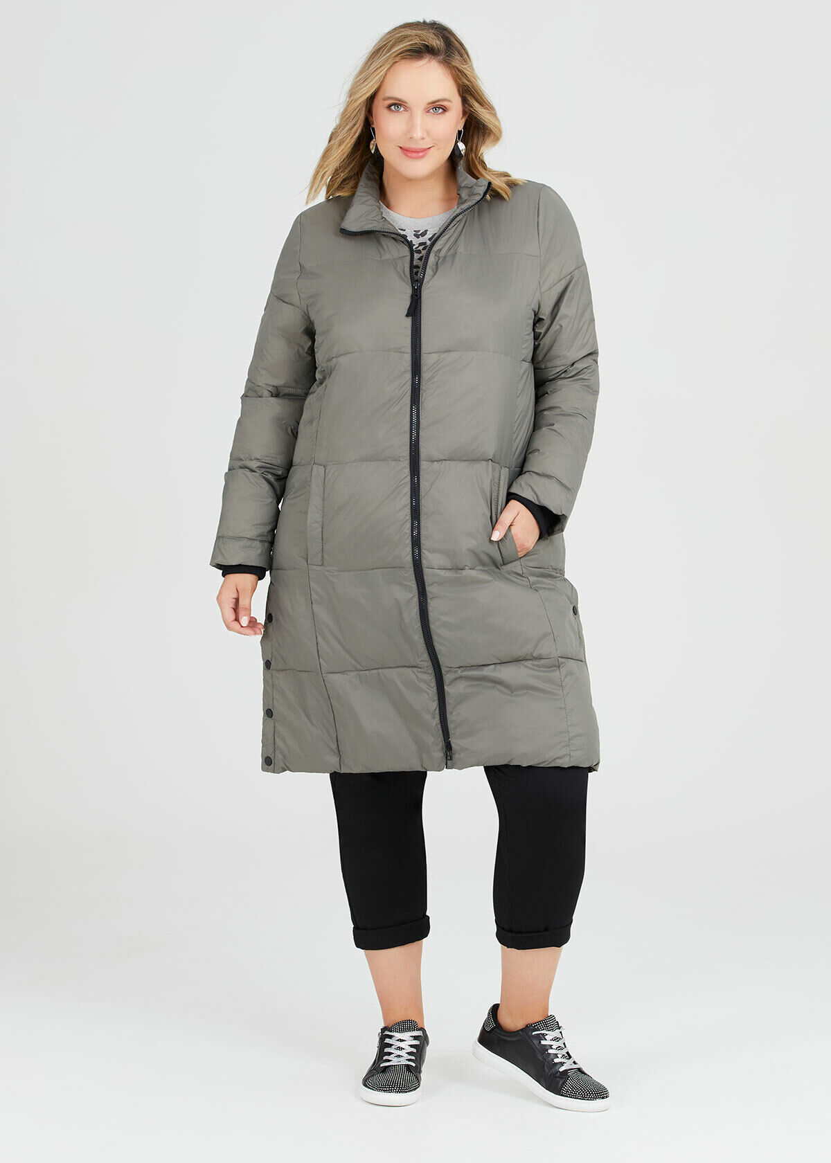 Long Line Puffer Jacket