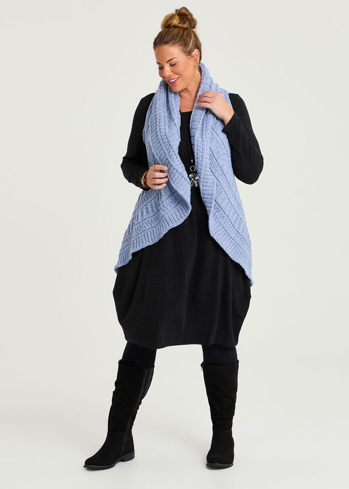 Long Sleeve Snug Dress, , hi-res