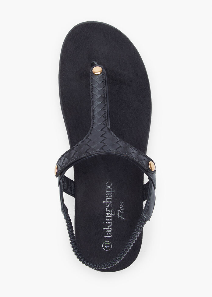 Interchangeable Sandal, BLACK, hi-res