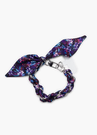 Plus Size Tropical Scarf Phone Wristlet