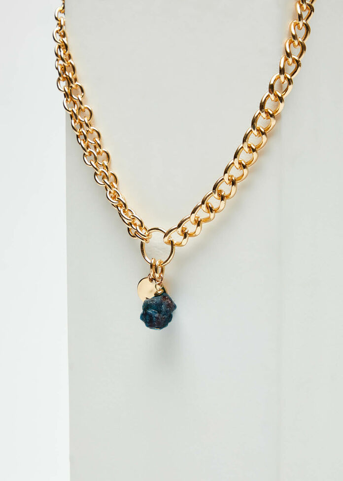 Multi Chain Pendant Necklace, , hi-res