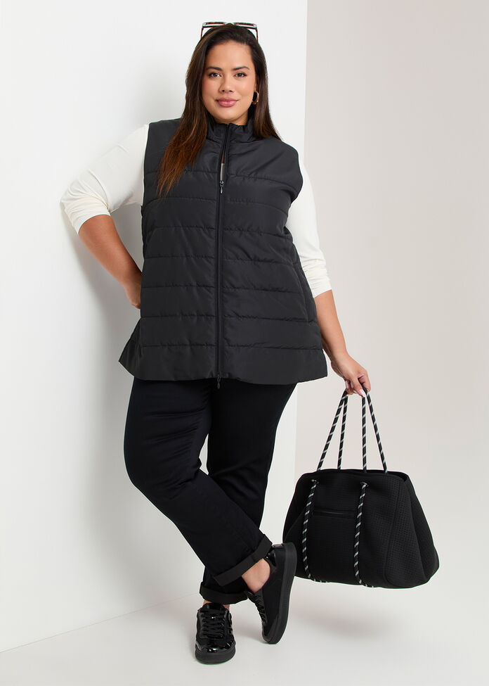 Puffer Vest, , hi-res