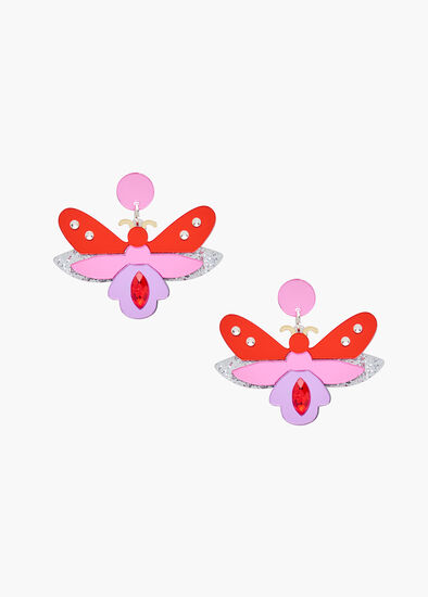 Glitter Bug Earrings