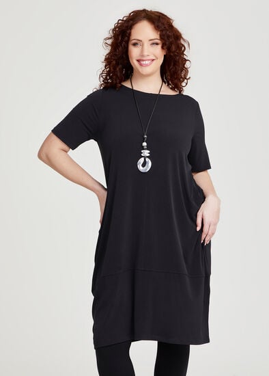 Plus Size Luna Tulip Midi Dress