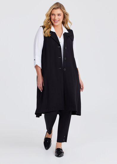 Plus Size City Tapered Work Pant