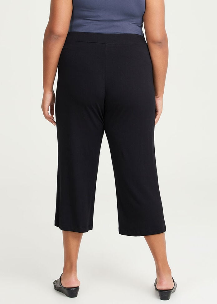 Shop Plus Size Bamboo Lola Culotte Pant in Black | Sizes 12-30 | Taking ...