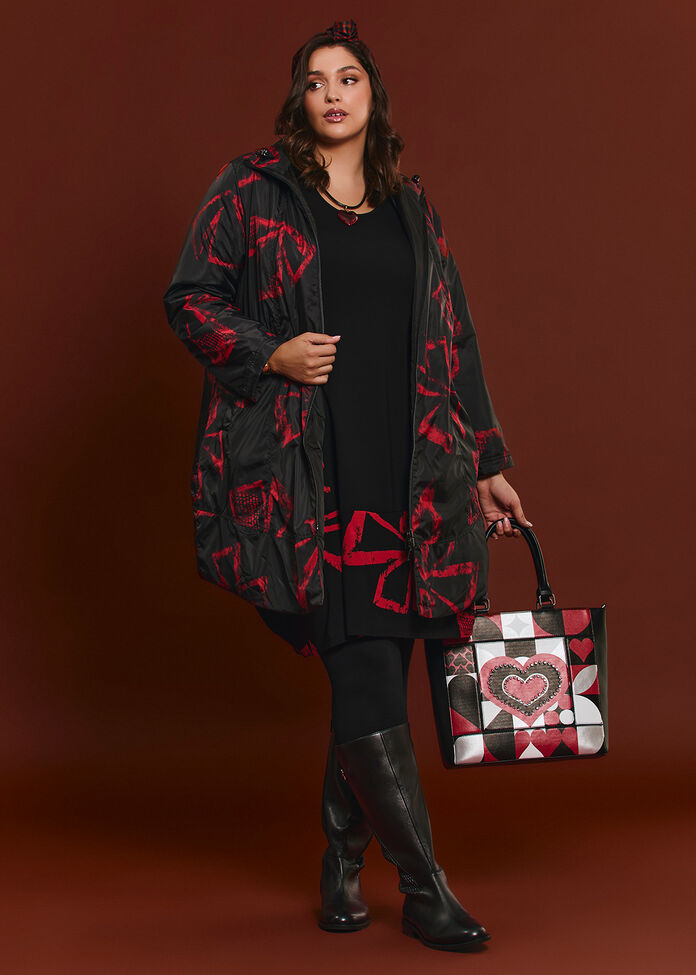 Rhapsody Reversible Puffer Coat, , hi-res