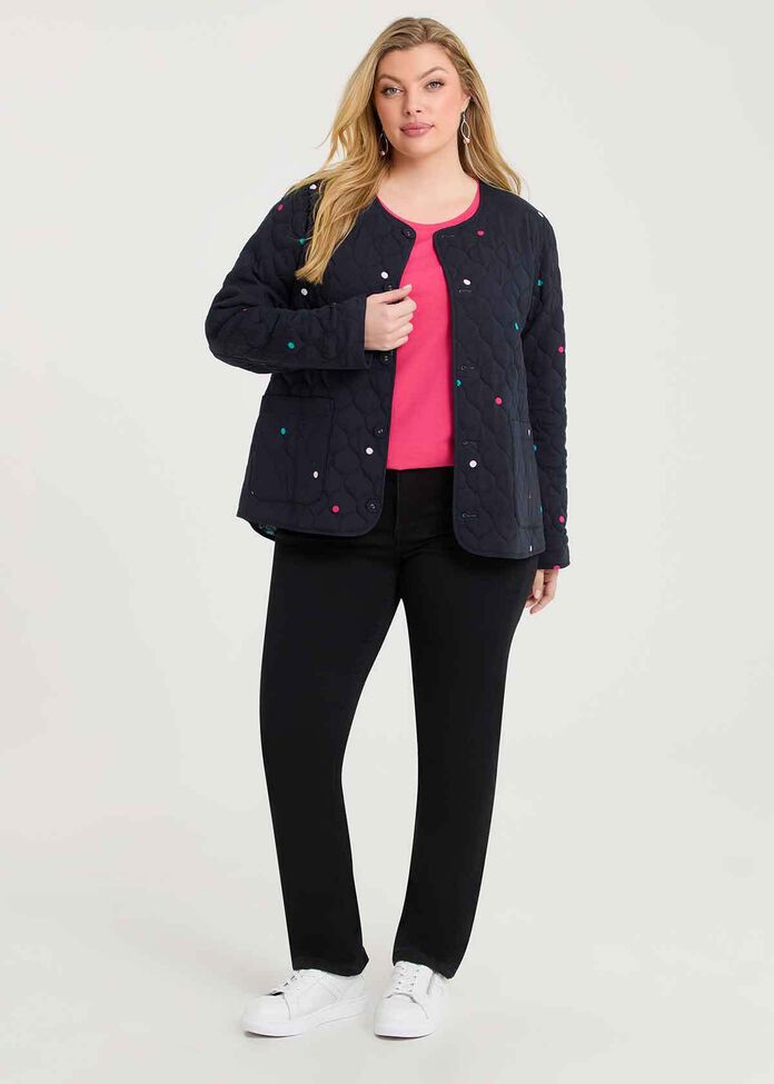 Natural Bloom Reversible Jacket, , hi-res