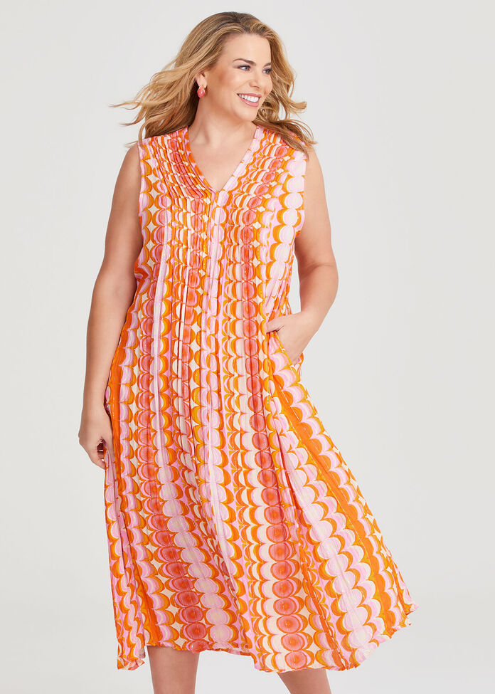 Fiesta Sleeveless Maxi Dress, , hi-res