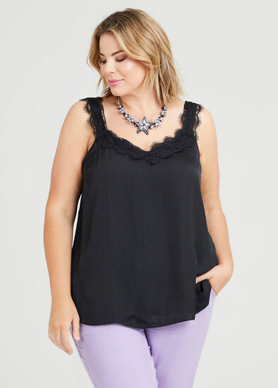 Plus Size Luxe Lace Cami