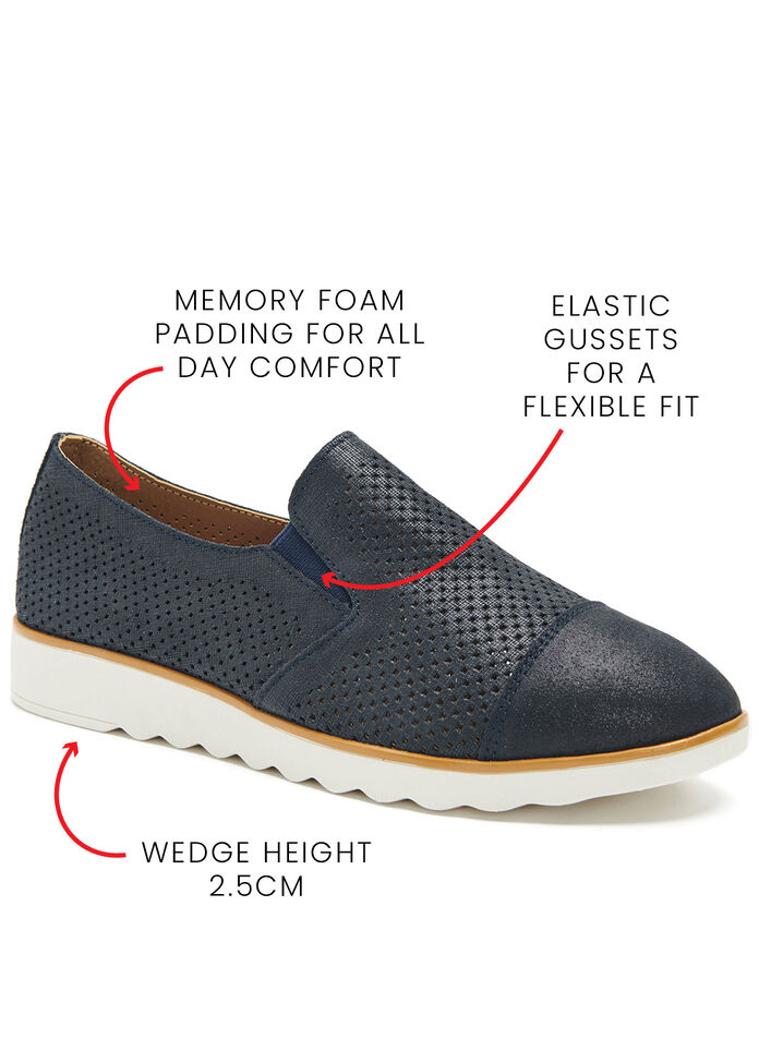 Willo Low Wedge Loafer, , hi-res