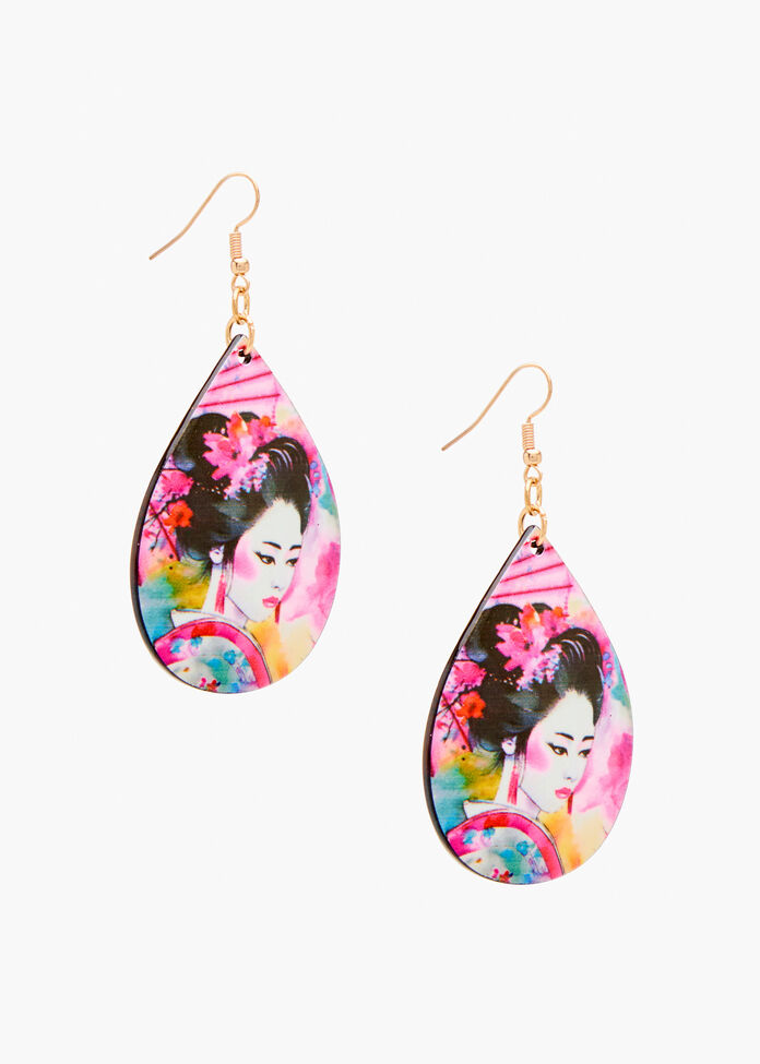 Geisha Earrings, , hi-res