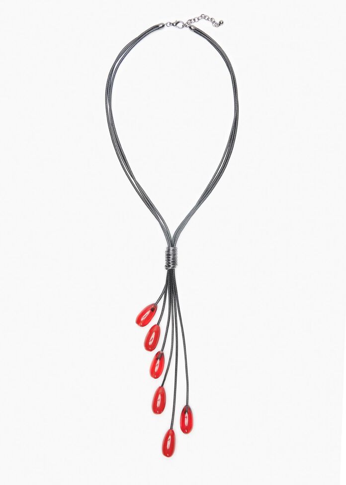 Falling Cherries Necklace, , hi-res