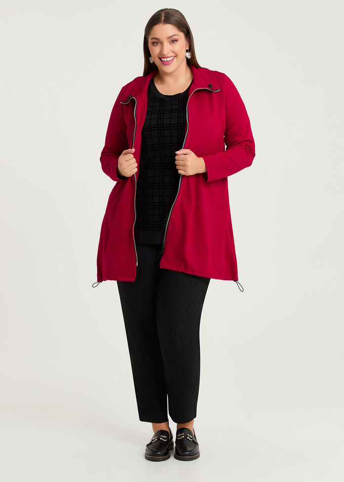 Check It Out Flocked Top, , hi-res