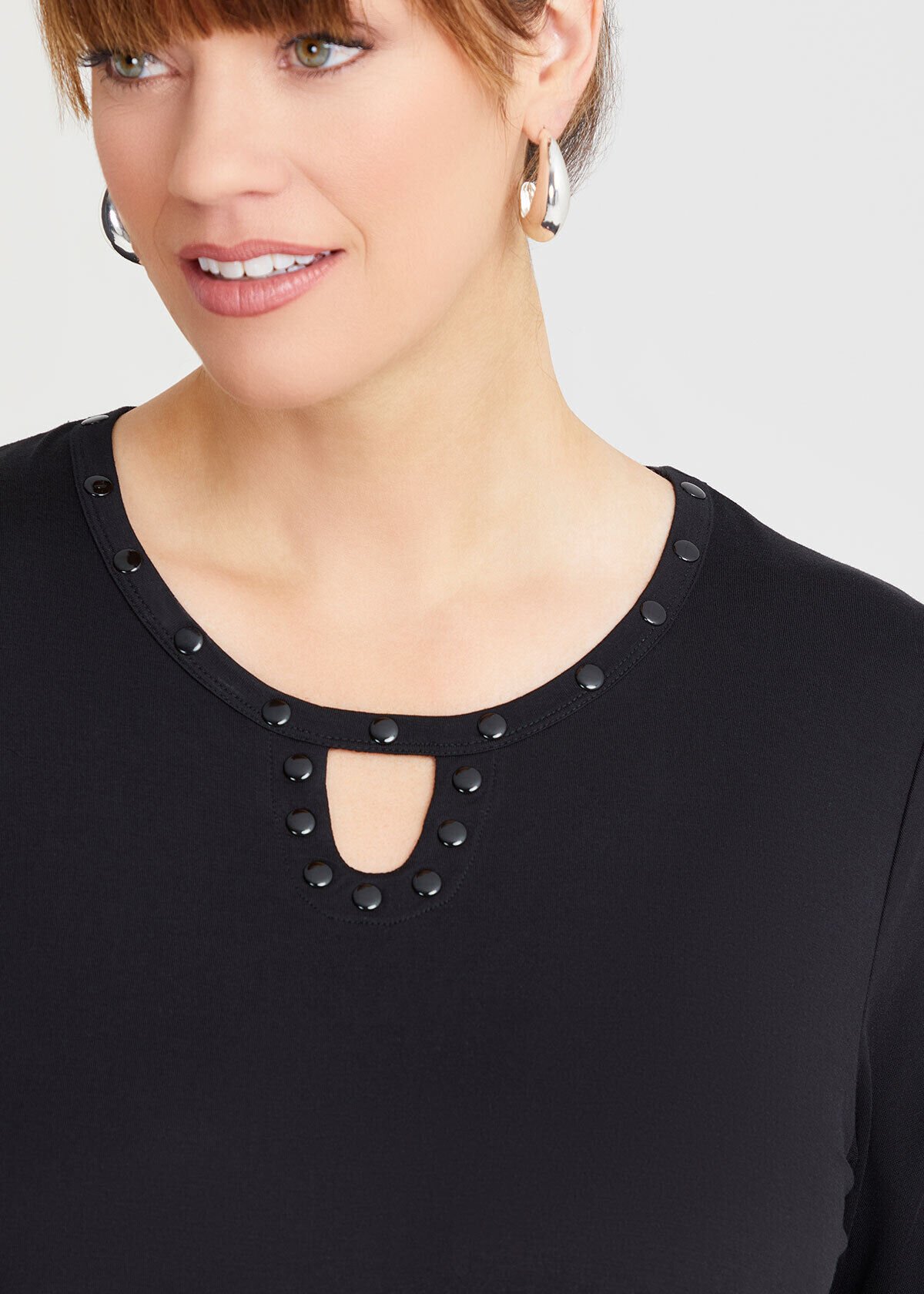 Embellished chiffon top store