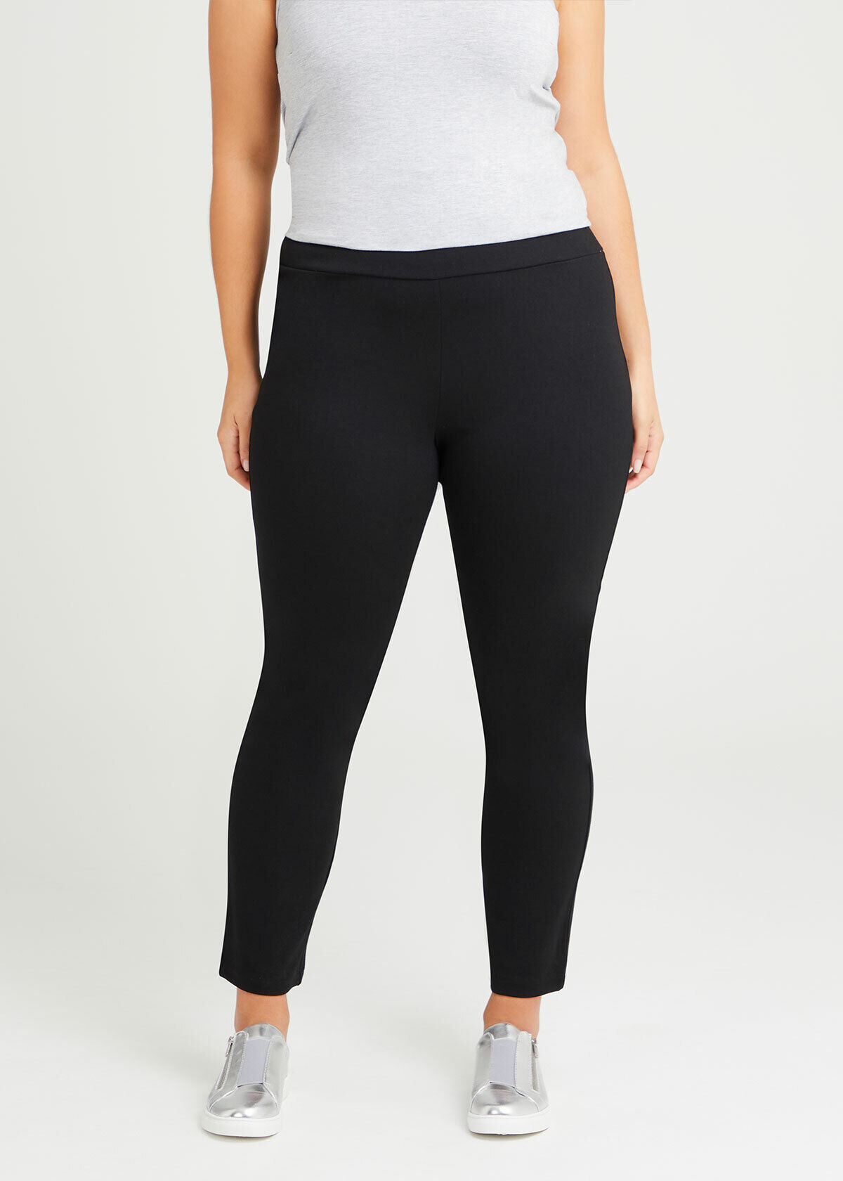 Shop Ponte Everyday Pant in Black in 