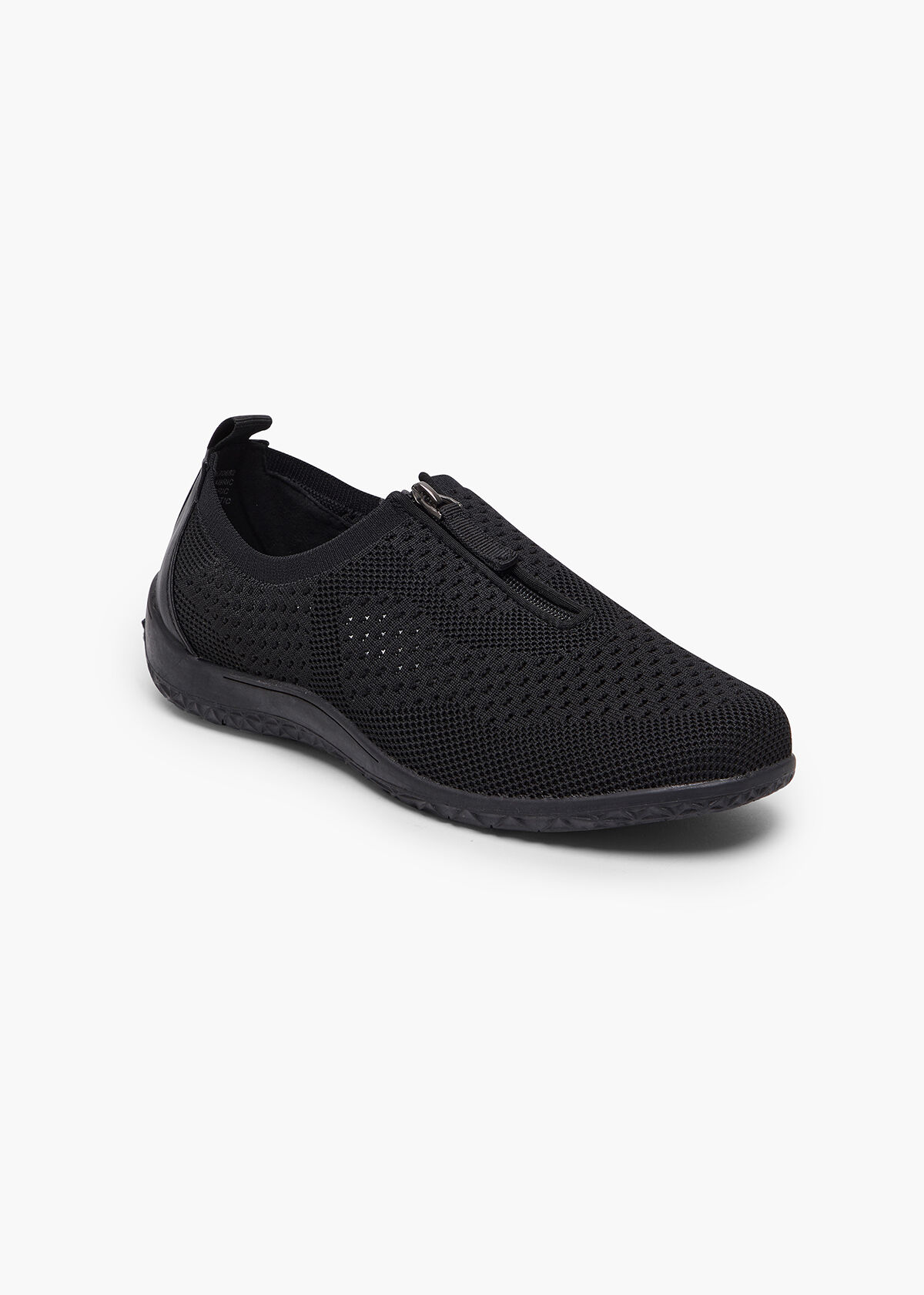 Zipper slip on sneakers cheap