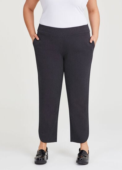 Plus Size Pindot Pant